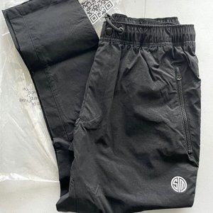 TSM Team Solo Mid All Day Woven Pant Size SMALL Black NWT